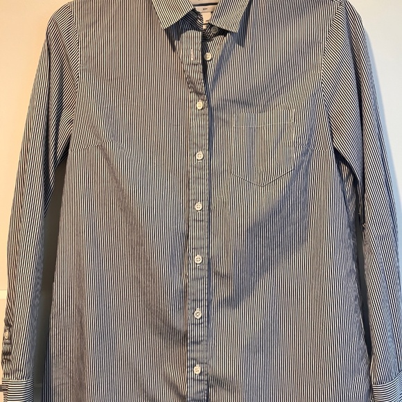 Jcrew Striped Button Down Boy Fit - Picture 1 of 2